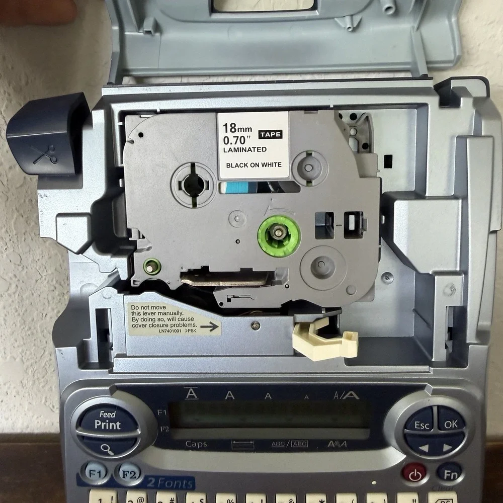 BROTHER P-TOUCH PT-1880 Label Thermal Printer Model PT - 1880 Tested With Tape